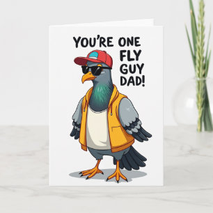 Hip Bird Youre One Fly Guy Card