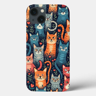 Hip cat iPhone case
