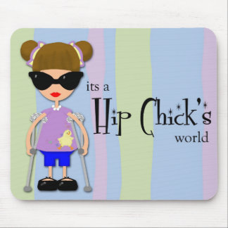 Hip Chick Mousepad