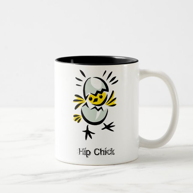 Hip Chick Mug (Right)