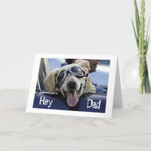 HIP DOG SAYS "HEY DUDE HAVE A COOL *FATHER'S DAY* CARD