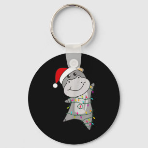 Hip Happy Christmas Fairy Lights Sweet Animals Hip Key Ring