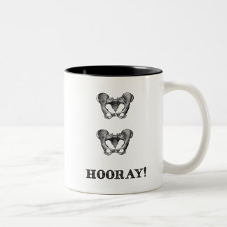 Hip Hip Hooray Anatomy Message Mug