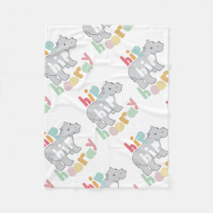 Hip Hip Hooray Fleece Blanket