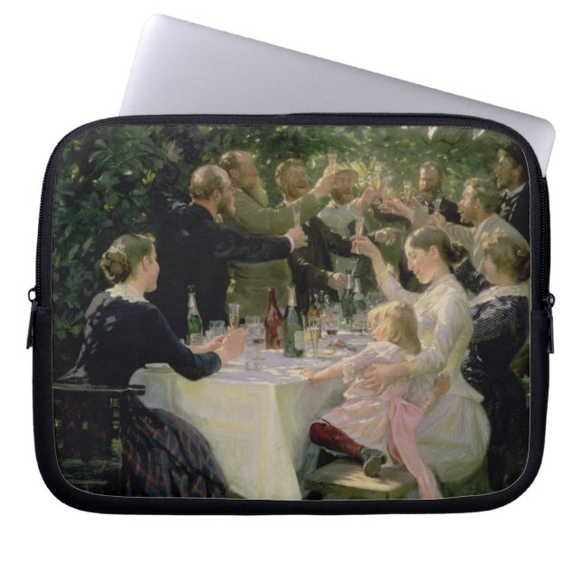Hip Hip Hurrah! Artists' Party at Skagen, 1888 Laptop Sleeve (Front)
