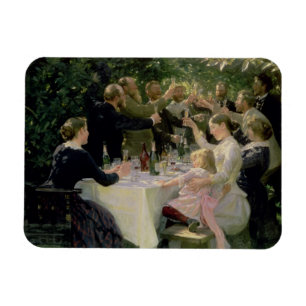 Hip Hip Hurrah! Artists' Party at Skagen, 1888 Magnet