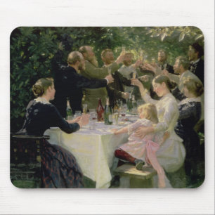 Hip Hip Hurrah! Artists' Party at Skagen, 1888 Mouse Mat