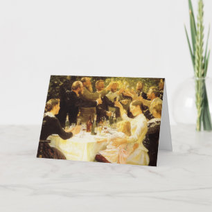 Hip Hip Hurrah! Thank You Card