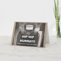 Hip Hip Hurray - Congrats on Hip Surgery