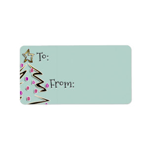 Hip Holidaze To-From - Opal Ice Label