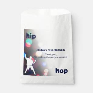 Hip Hop 12th Birthday Dance Party Favour Bags