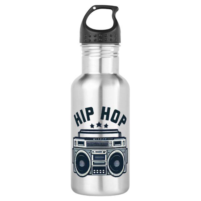 Hip hop 710 ml water bottle (Front)