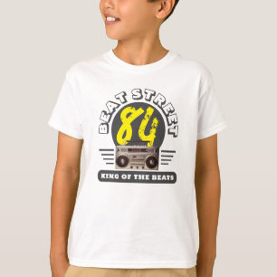 HIP HOP 84 BEAT STREET BOOMBOX GRAPHIC T-Shirt