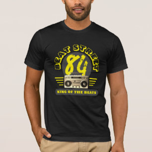HIP HOP 84 BEAT STREET BOOMBOX GRAPHIC T-Shirt