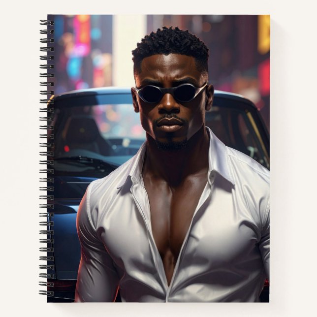 Hip Hop - American Rap Star -  Notebook (Front)