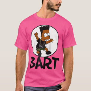 Hip Hop Bart 	 Baseball Tee