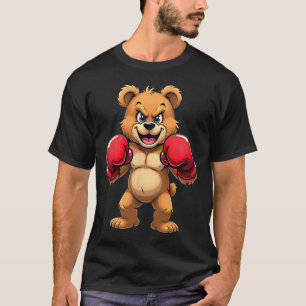 Hip Hop Bear Boxing Kickboxing T-Shirt