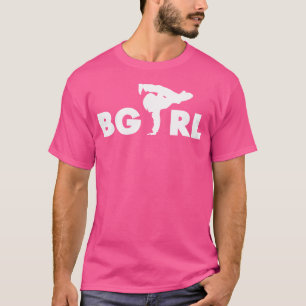Hip Hop Bgirl Break Dancing T Shirt For Women Girl