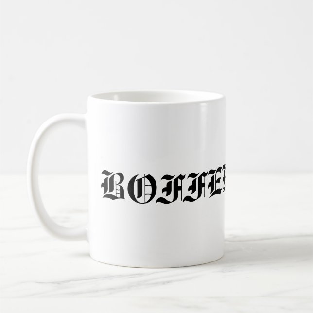 Hip-Hop "Boffee" Coffee Mug (Left)