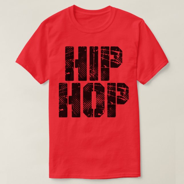 Hip Hop bold 1 T-Shirt (Design Front)