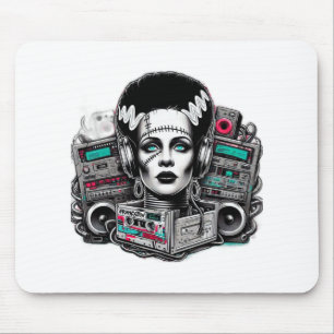 Hip Hop Bride Of Frankenstein  Mouse Mat