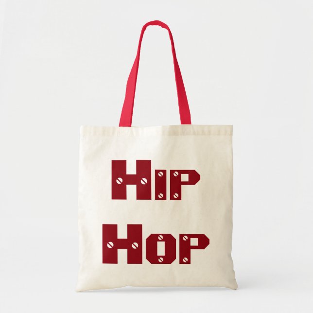 Hip Hop Budget Tote Bag (Front)