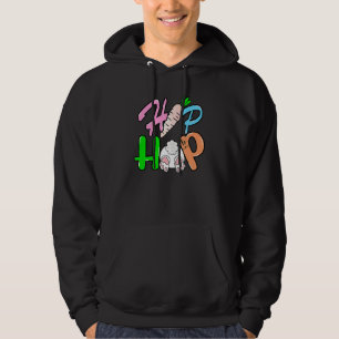 Hip Hop Bunny Cute Easter Apparel Hoodie
