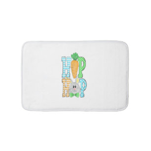 Hip Hop Bunny Easter Bunny Classic Rabbit Lover Bath Mat