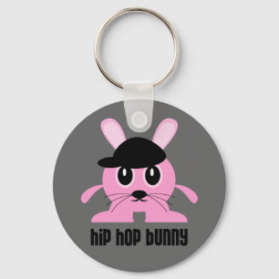 Hip Hop Bunny Keychain