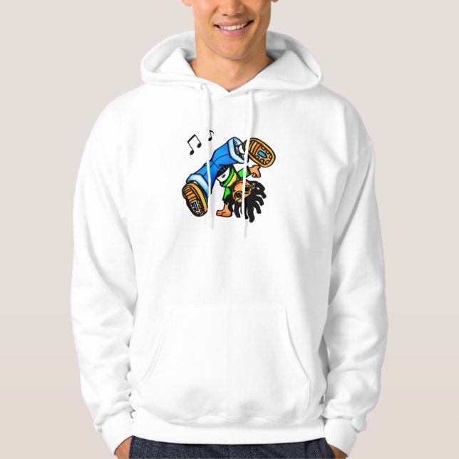 HIP HOP CULTURE - BREAKDANCER HOODIE (Front)