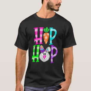 Hip Hop Cute Bunny   For Easter Toddler Kids 2 T-Shirt