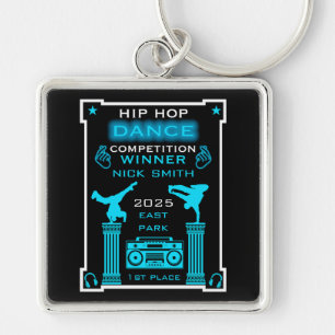 Hip Hop Dance Competition Key Ring