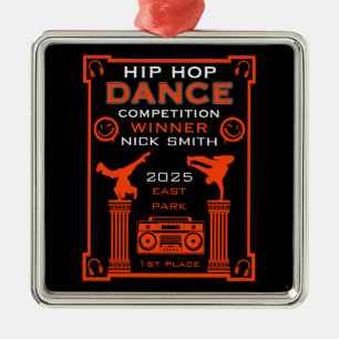 Hip Hop Dance Competition Metal Tree Decoration