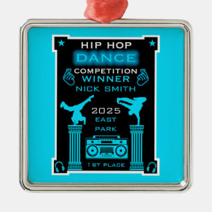 Hip Hop Dance Competition Metal Tree Decoration