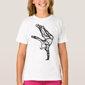 Hip Hop Dance Ringer Tee (Girls)