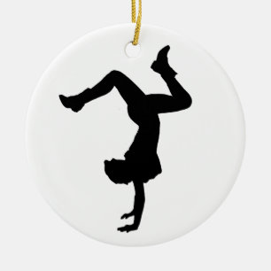 Hip Hop Dancer Personalised Ornament