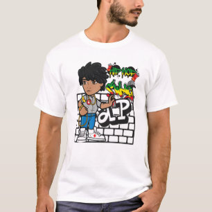 Hip Hop Dancing Break Dance Spring Summer Street P T-Shirt