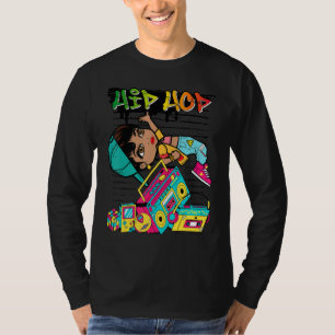 Hip Hop Dancing Break Dance Spring Summer Street P T-Shirt