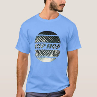 Hip hop disco ball in platinum silver boy T-Shirt