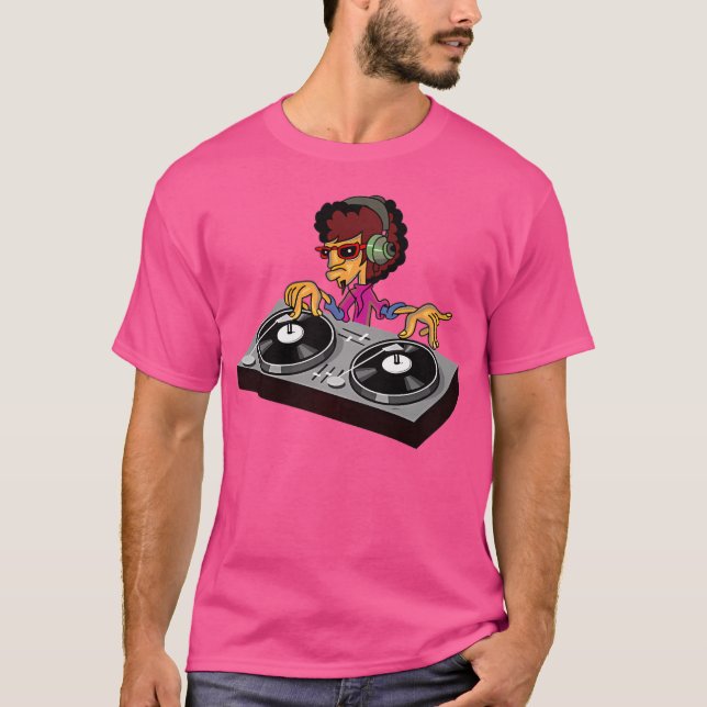 Hip Hop Dj T-Shirt (Front)