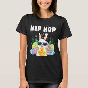 Hip Hop Easter Bunny Happy Easter Day Women  T-Shirt