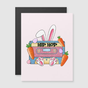Hip-Hop Easter Bunny Mixtape – Retro Cassette