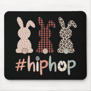 Hip Hop Easter Bunny Spring Cute Mouse Mat
