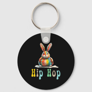 Hip Hop Easter Funny Easter Bunny T Shirt  Key Ring