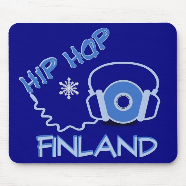 Hip Hop Finland mousepad (Front)
