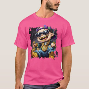 Hip Hop Gangster Boy Rapper gift T-Shirt