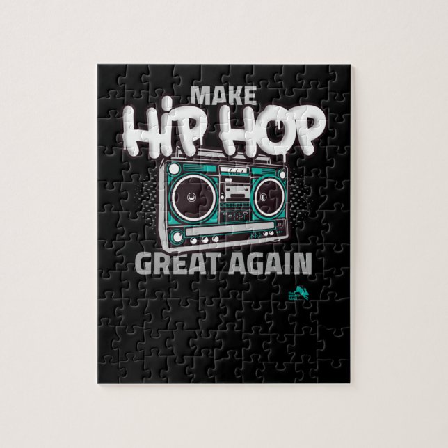 Hip Hop Gift | Make Hip Hop Great Again Jigsaw Puzzle (Vertical)