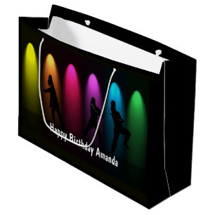 Hip Hop Girl Birthday Custom LG GB Large Gift Bag