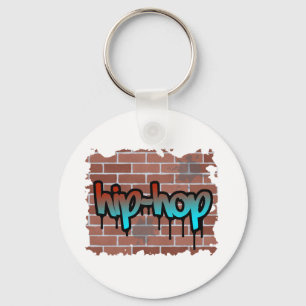 hip hop graffiti  design key ring