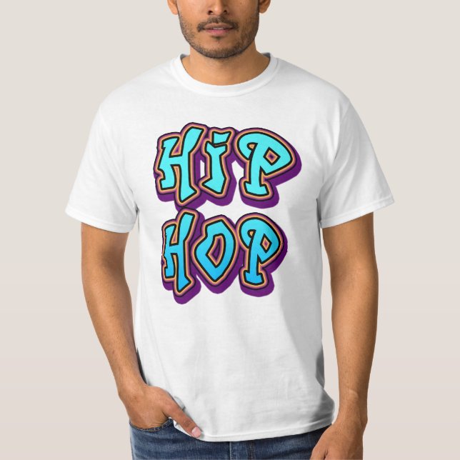 Hip Hop Graffiti T-Shirt (Front)